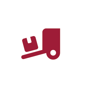 truck ramp box icon